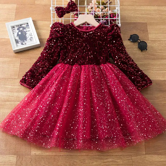 Celebrations Sequin Girls Dresses