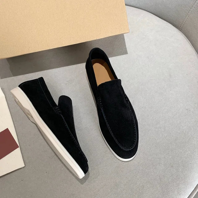 Fernando Vegan Suede Moccasins