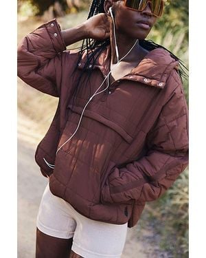 Dames Pure Comfort Quilted Pullover Puffer