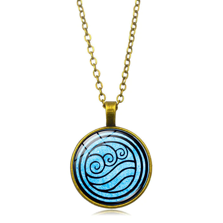 Zodiac Elements Glass Radiant Pendants