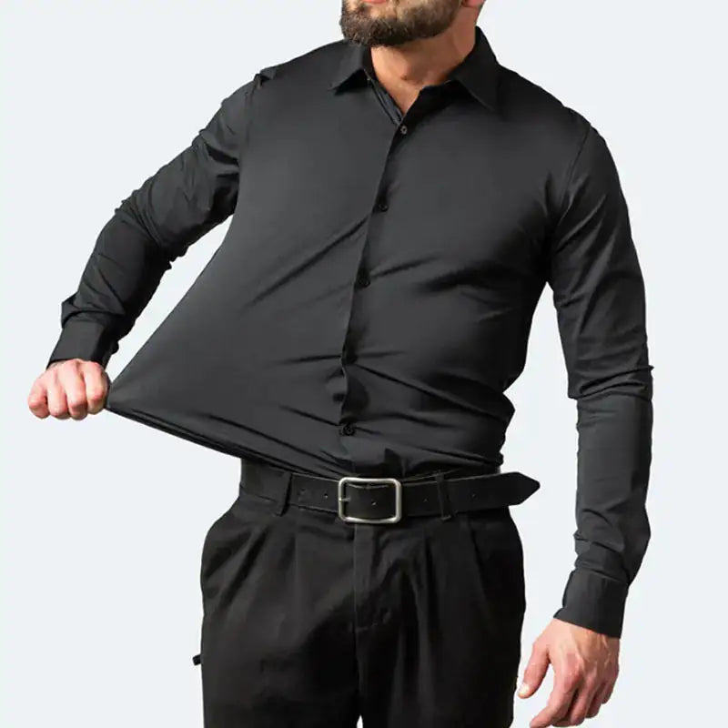 Ice Silk Ultra Flexible Business Shirts