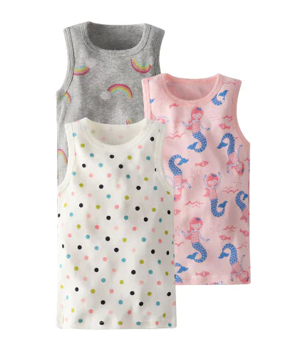 100% Combed Cotton Singlets