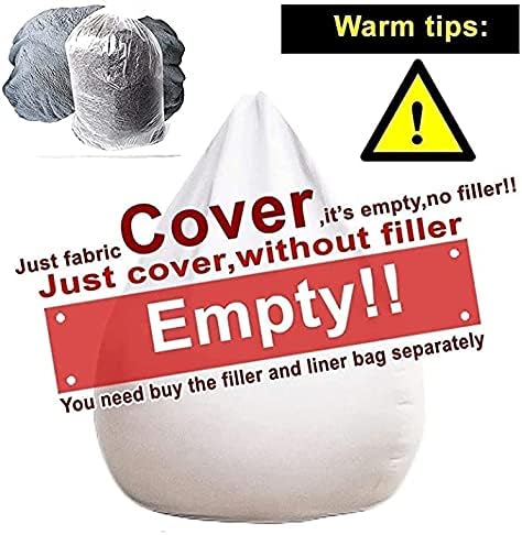 Giant Fluffy Fur Bean Bag Covers