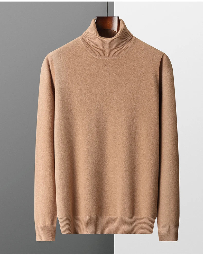Giovanni Cashmere Turtleneck Sweater