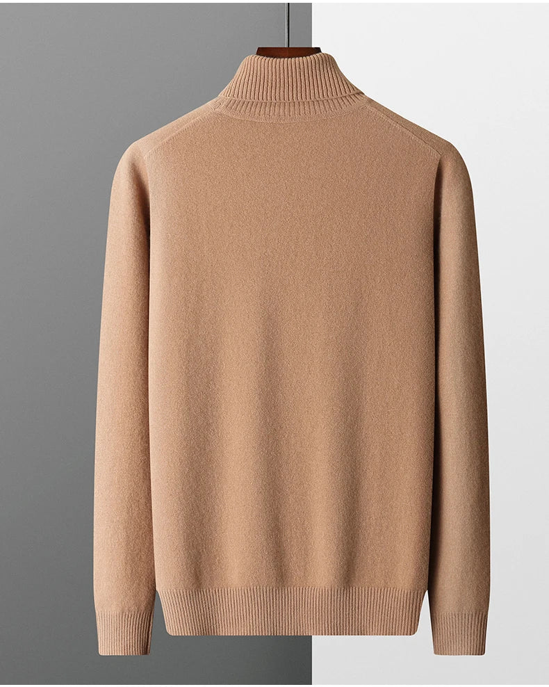 Giovanni Cashmere Turtleneck Sweater