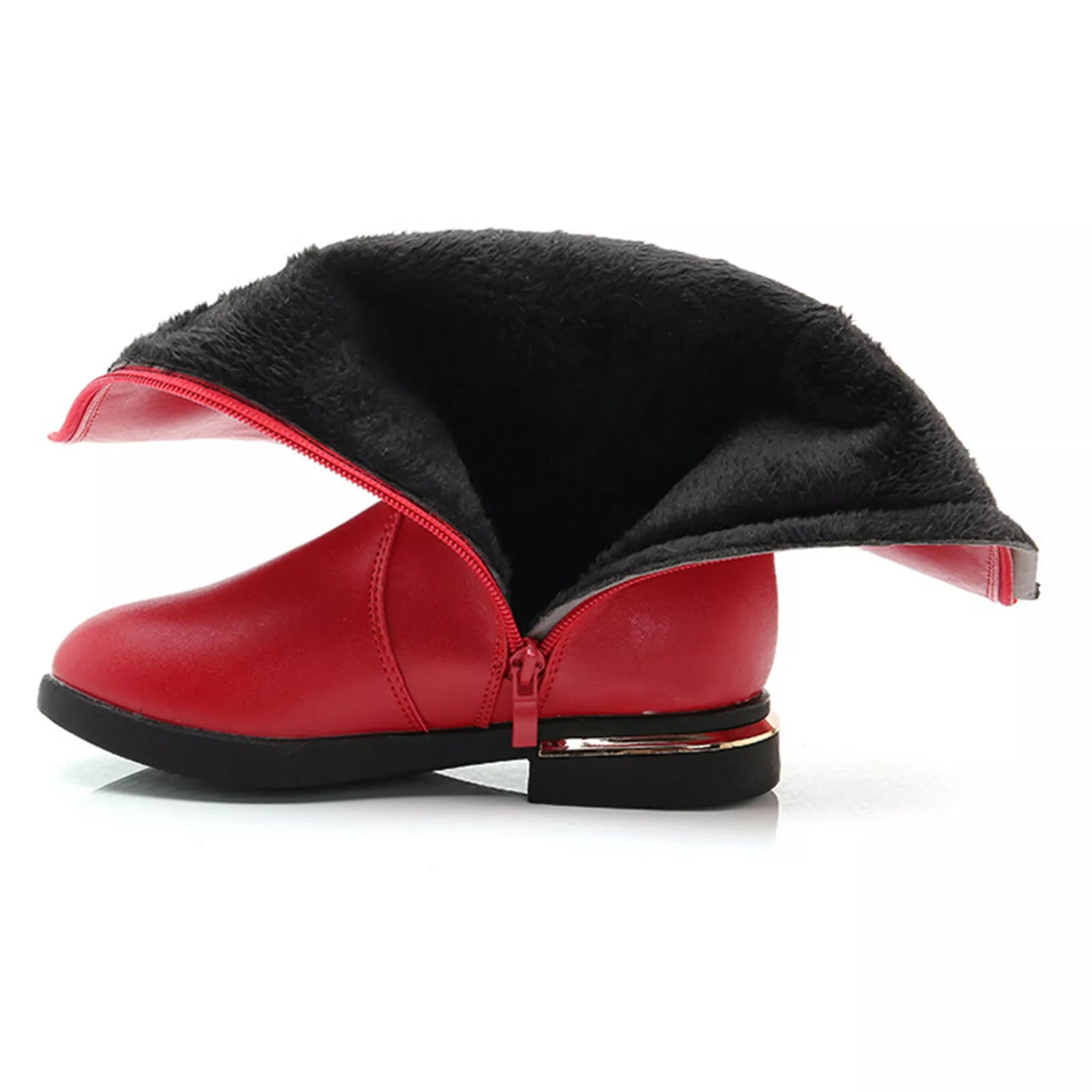 Girls High Top Bow Boots