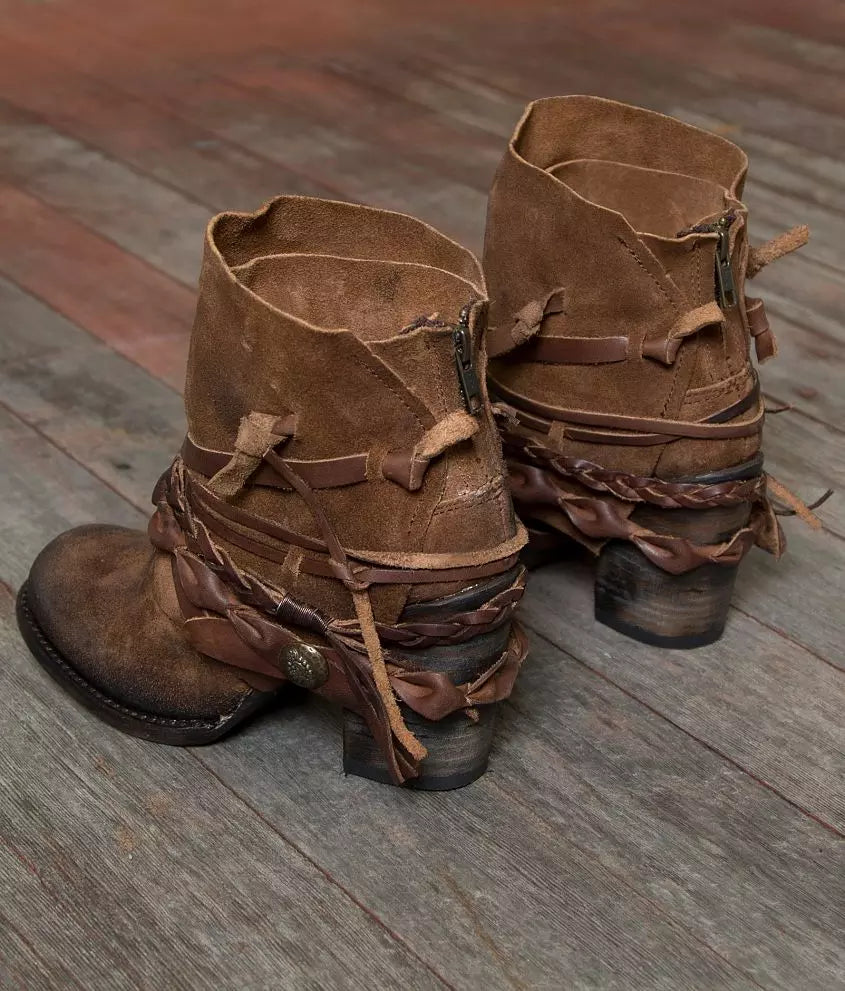 Gladiator Vintage Vegan Leather Boots