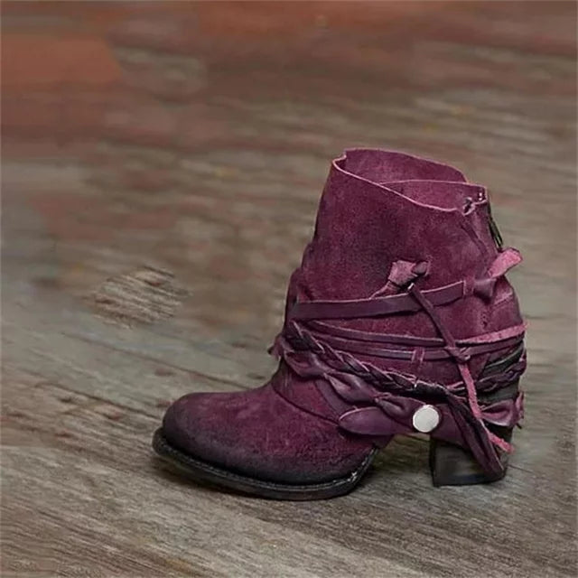 Gladiator Vintage Vegan Leather Boots