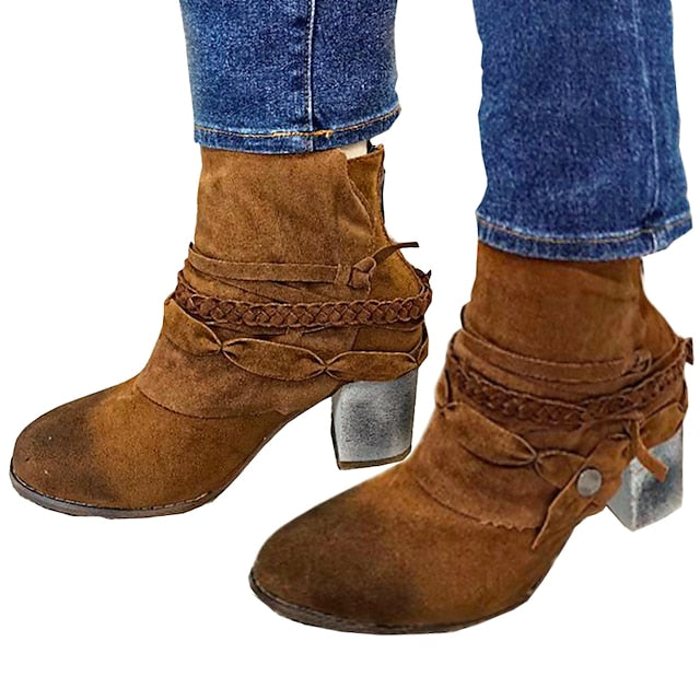 Gladiator Vintage Vegan Leather Boots