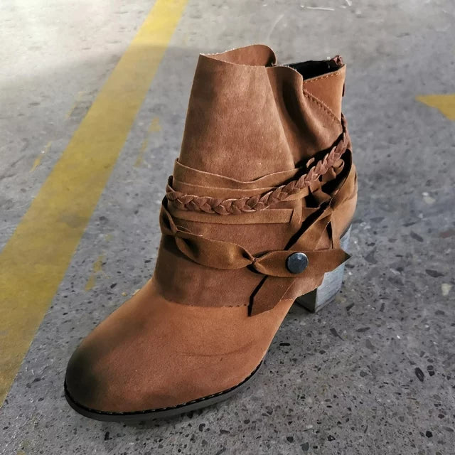 Gladiator Vintage Vegan Leather Boots