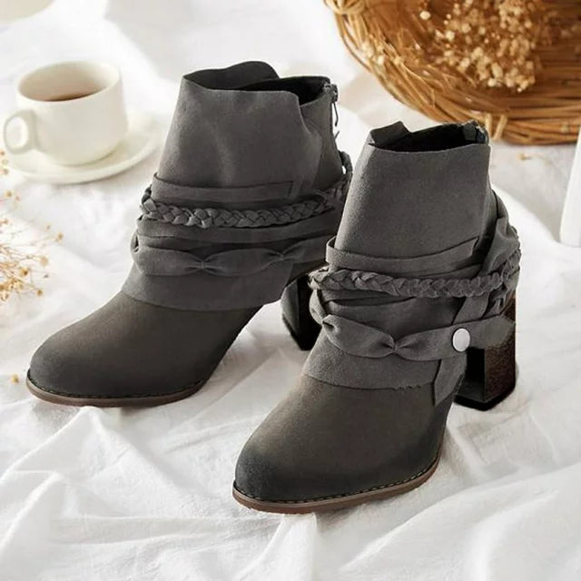 Gladiator Vintage Vegan Leather Boots