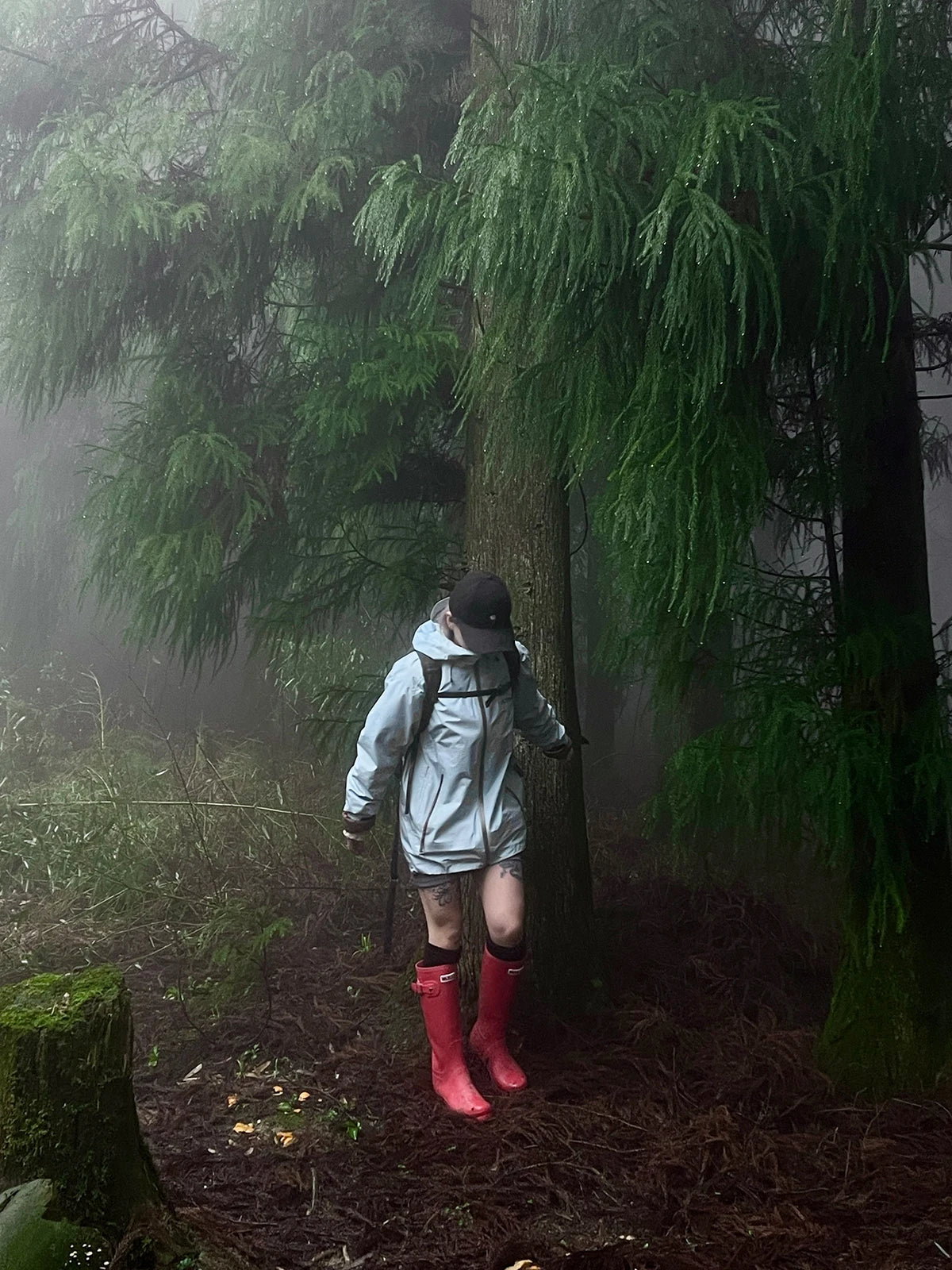 Cherry Red Gumboots