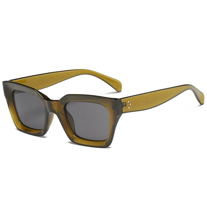 FEISEDY Luxury Square Sunglasses