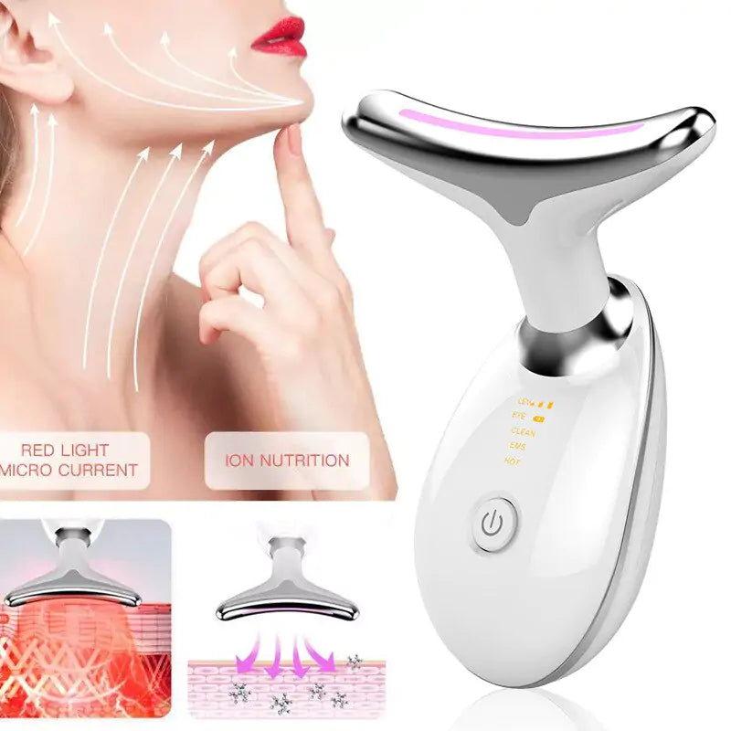 LED Photon Beauty Facial Massager