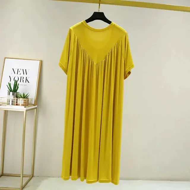 Modal Short Sleeve Nightgowns