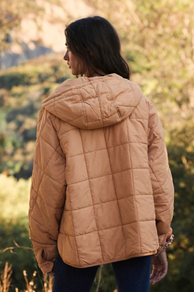 Dames Pure Comfort Quilted Pullover Puffer