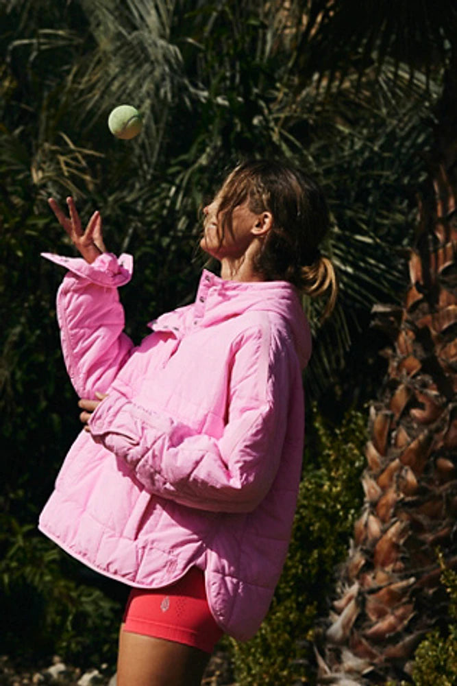 Dames Pure Comfort Quilted Pullover Puffer