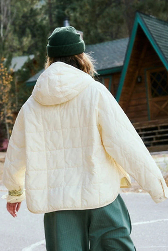 Dames Pure Comfort Quilted Pullover Puffer