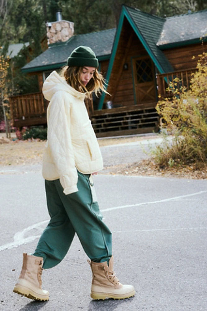 Dames Pure Comfort Quilted Pullover Puffer