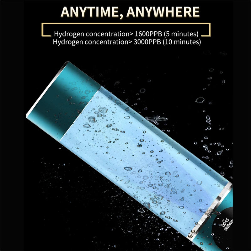 HydroVibe Electrolytic Water Bottle