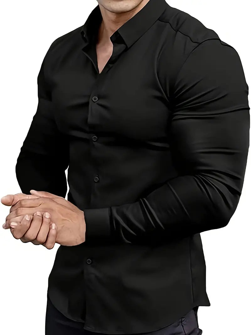 Ice Silk Ultra Flexible Business Shirts