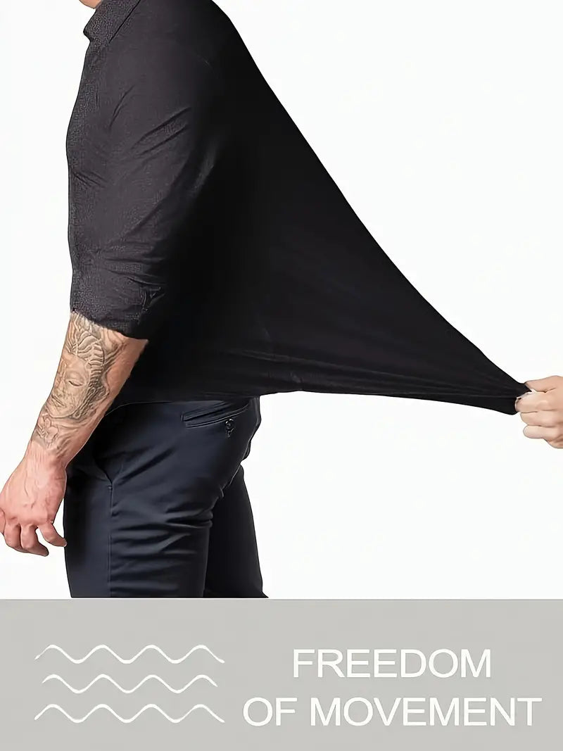 Ice Silk Ultra Flexible Business Shirts