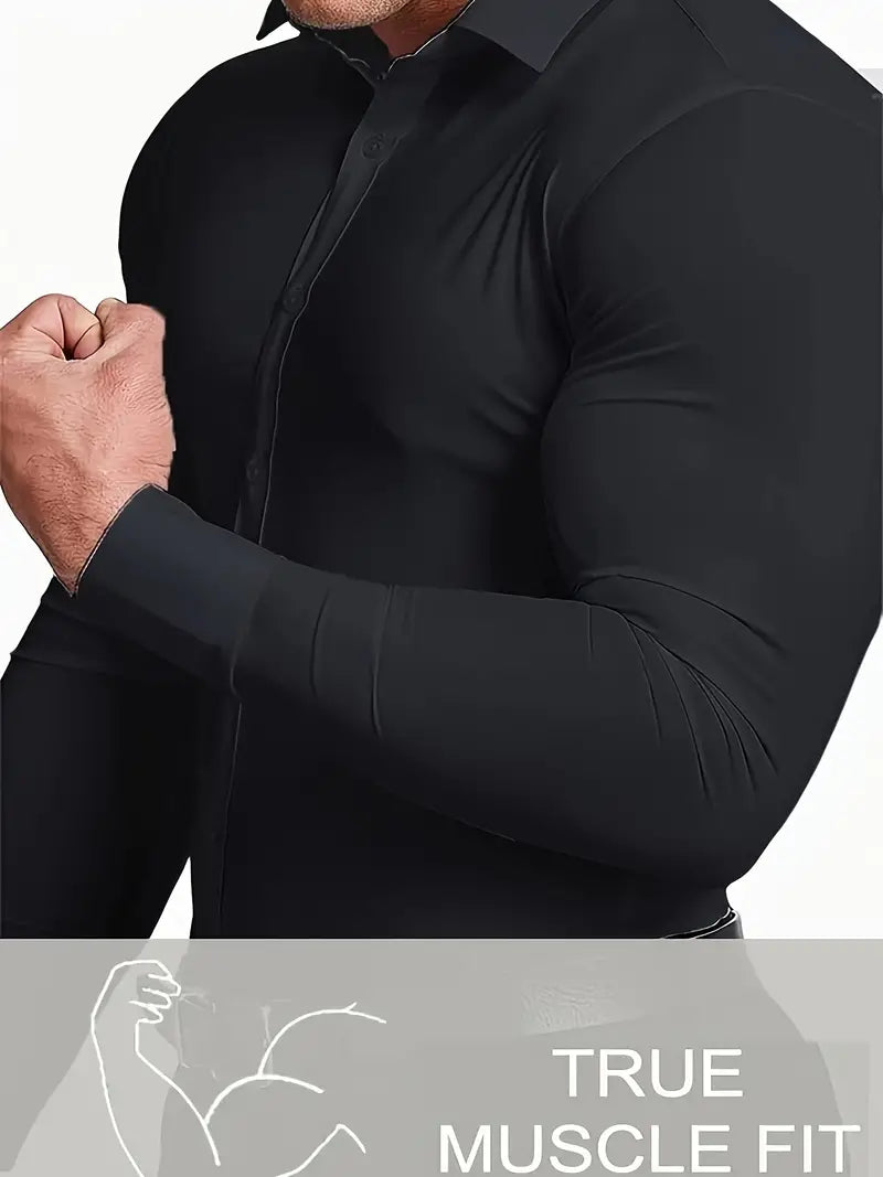 Ice Silk Ultra Flexible Business Shirts