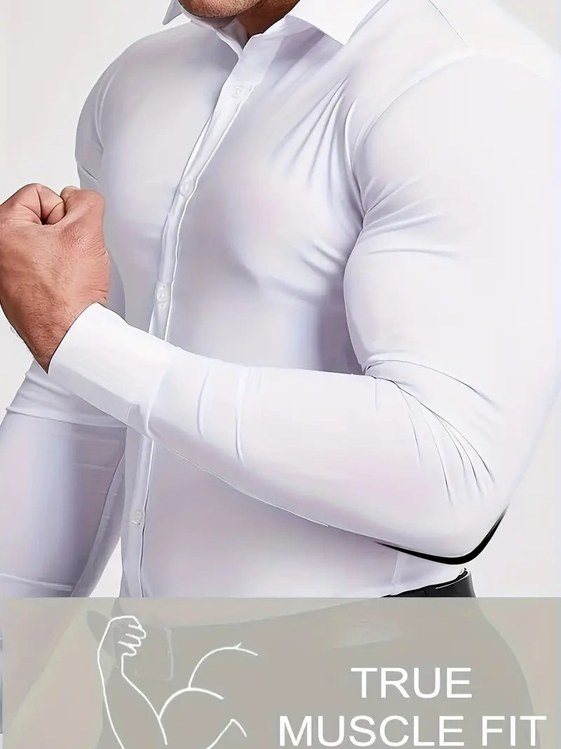 Ice Silk Ultra Flexible Business Shirts