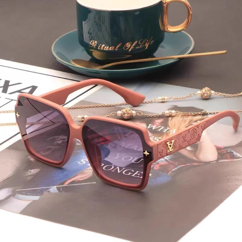 LV Designer Square Sunglasses