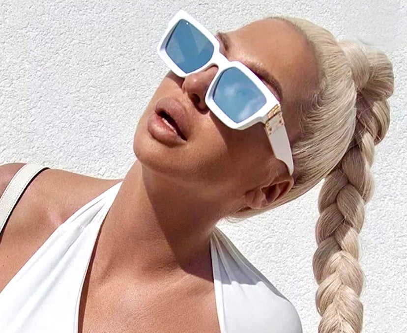 HOOBAN Millionaires Designer Square Sunglasses