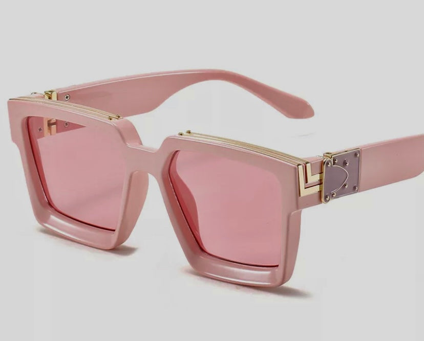 HOOBAN Millionaires Designer Square Sunglasses