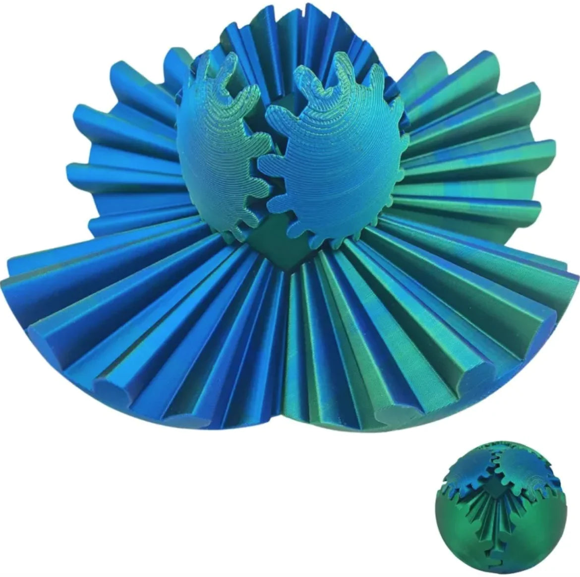 Innovative 3D Rotating Gear Fidget Balls
