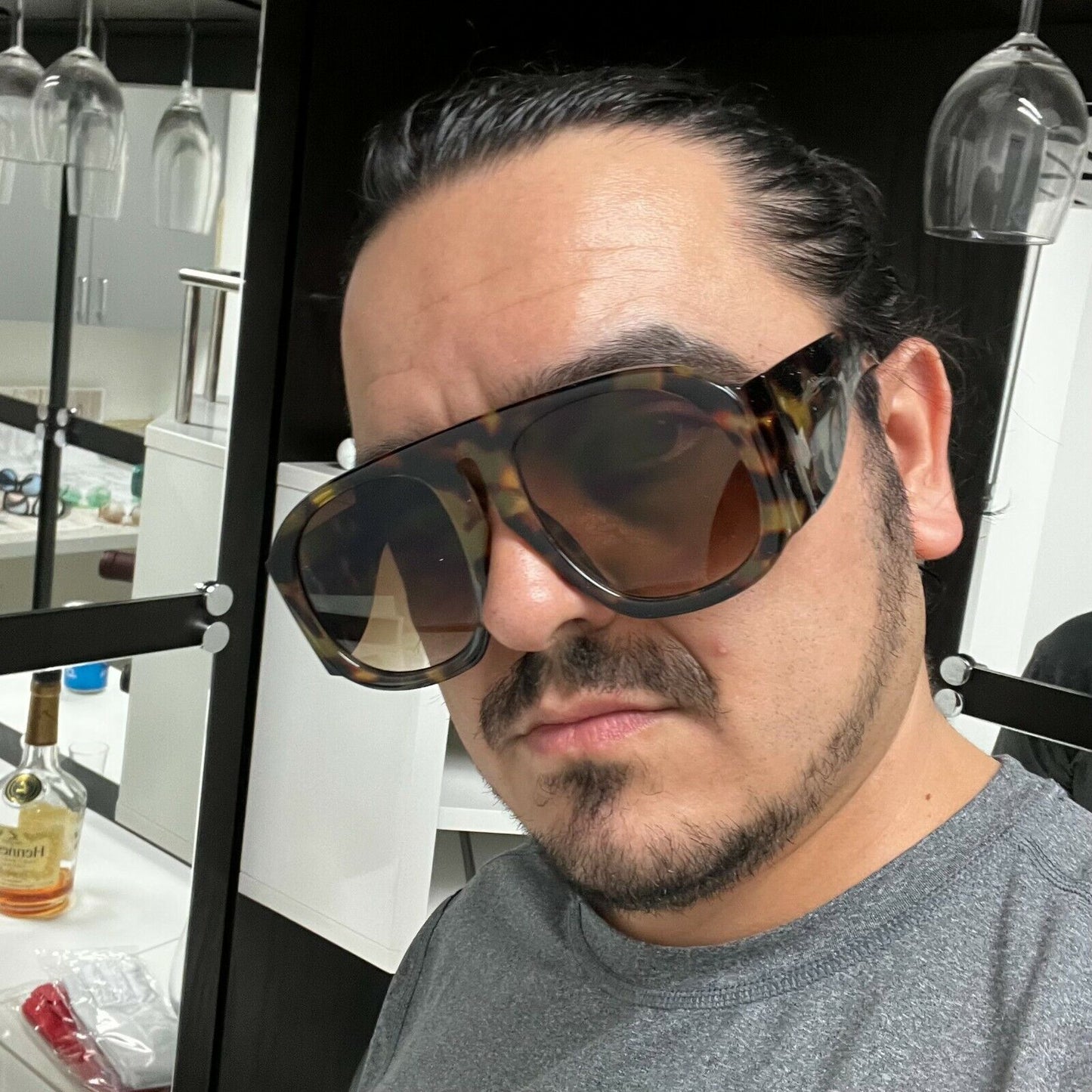 Jag Thick Frame Sunglasses