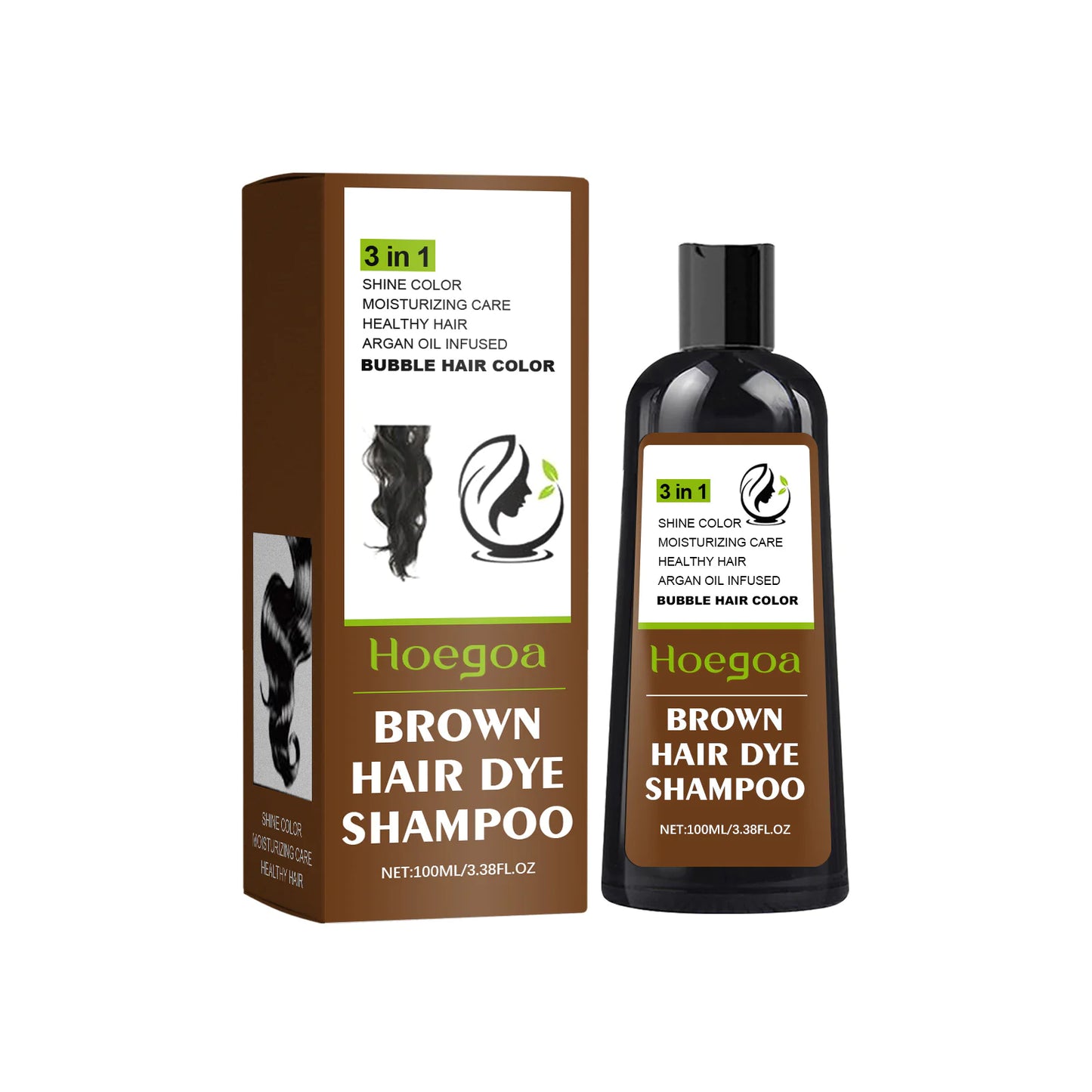 Hoegoa Herbal Hair Dye Shampoo