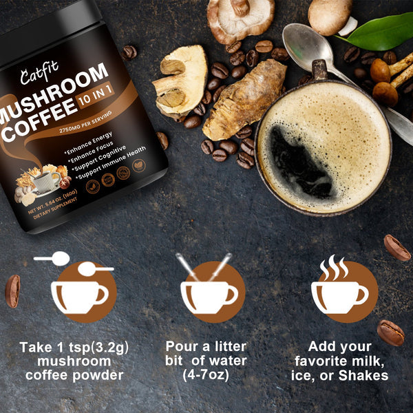 Mushroom Collagen Coffee Creamer Powder