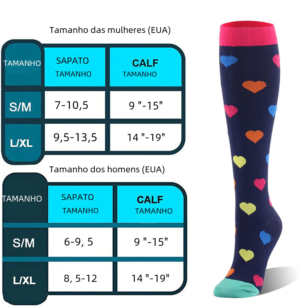 Cross-Border Double Compression Socks