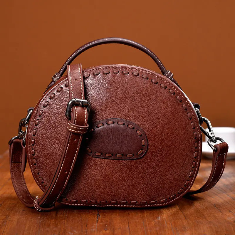 Ginni Vintage Genuine Leather Crossbody Handbags