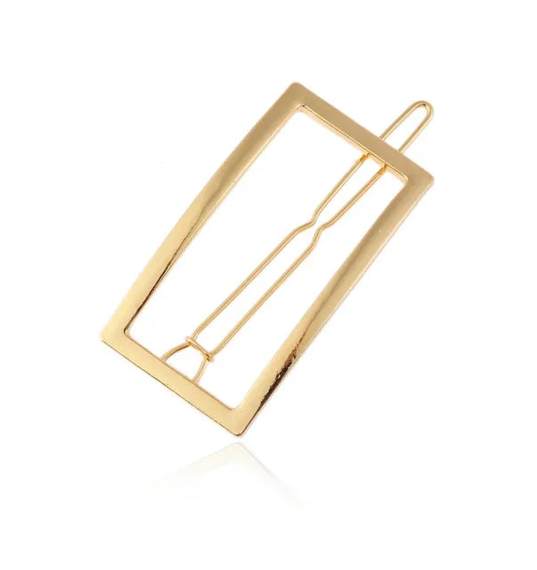 Gold and Silver Hair Clips