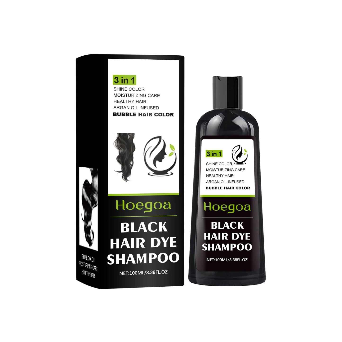 Hoegoa Herbal Hair Dye Shampoo