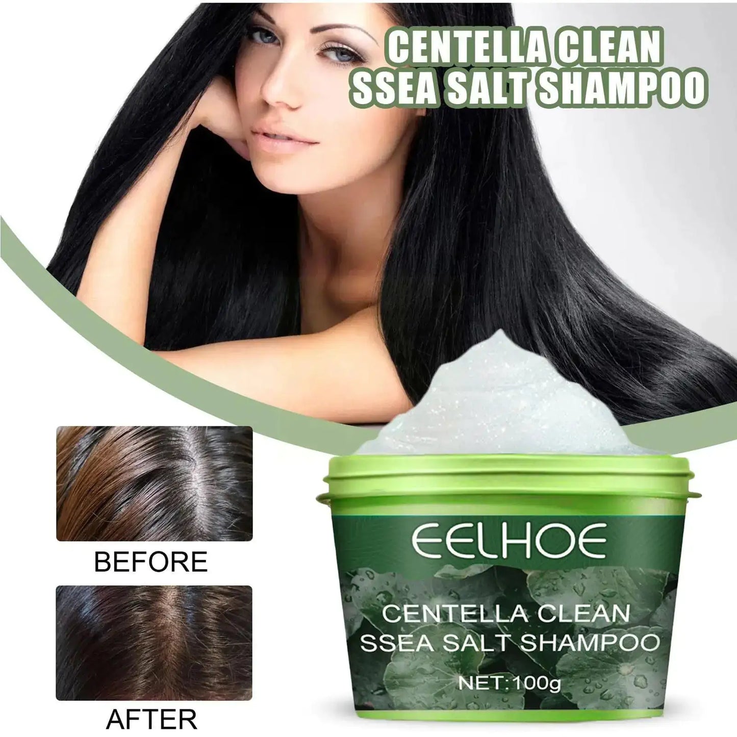 EELHOE Centella Clean Sea Salt Shampoo