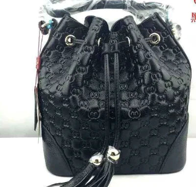 Vintage Leather Bucket Bags