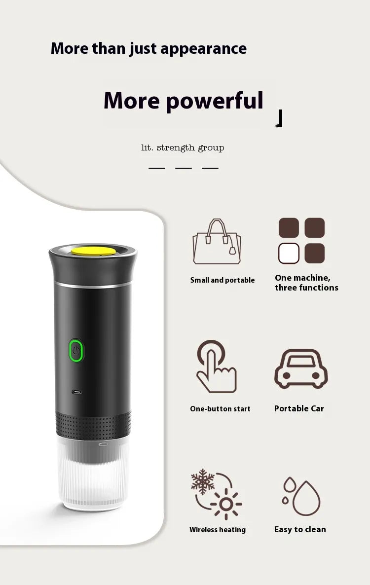 Multifunctional Portable Capsule Coffee Machine