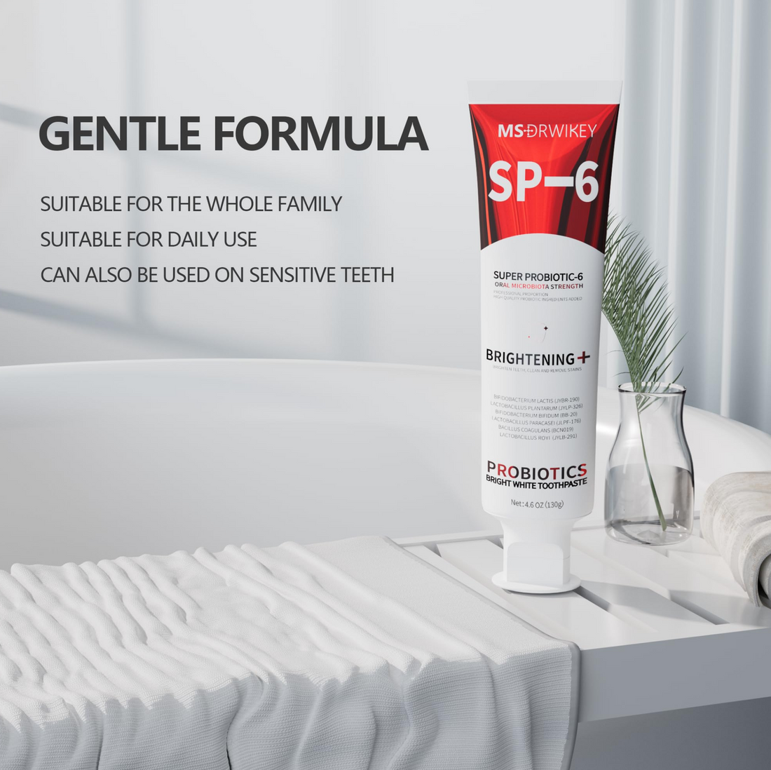 SP-6 Super Probiotics Whitening Toothpaste