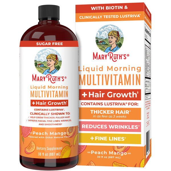 Mary Ruth's Liquid Morning Multivitamin + Hair Growth