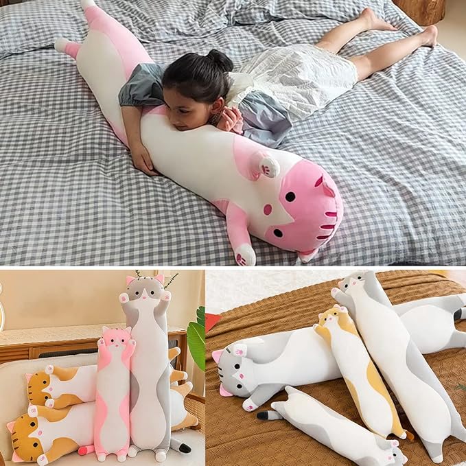 Long Cat Pillows for Kids