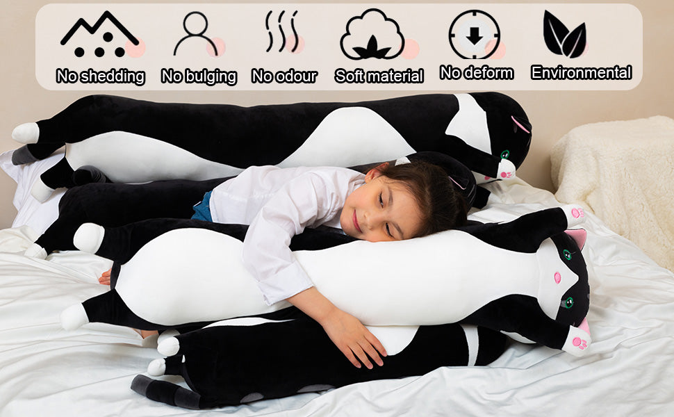 Long Cat Pillows for Kids