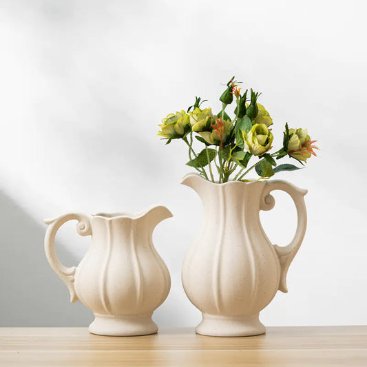 MODISSON Elegant Ceramic Pitcher Vase