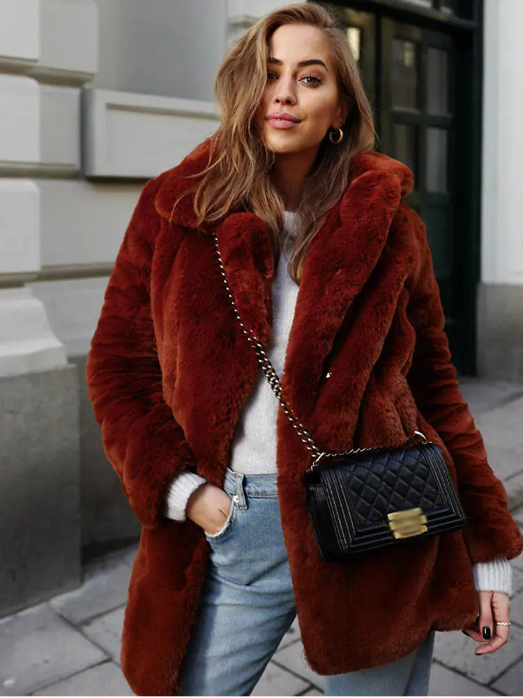 Mayfair Luxurious Plush Faux Fur Teddy Jackets