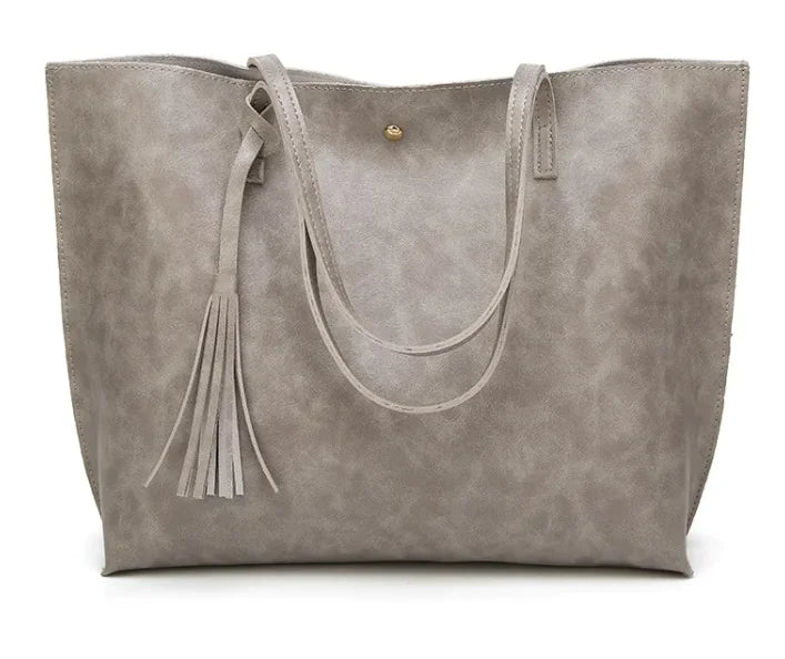 Italian Tassel Tote Shoulder Bags