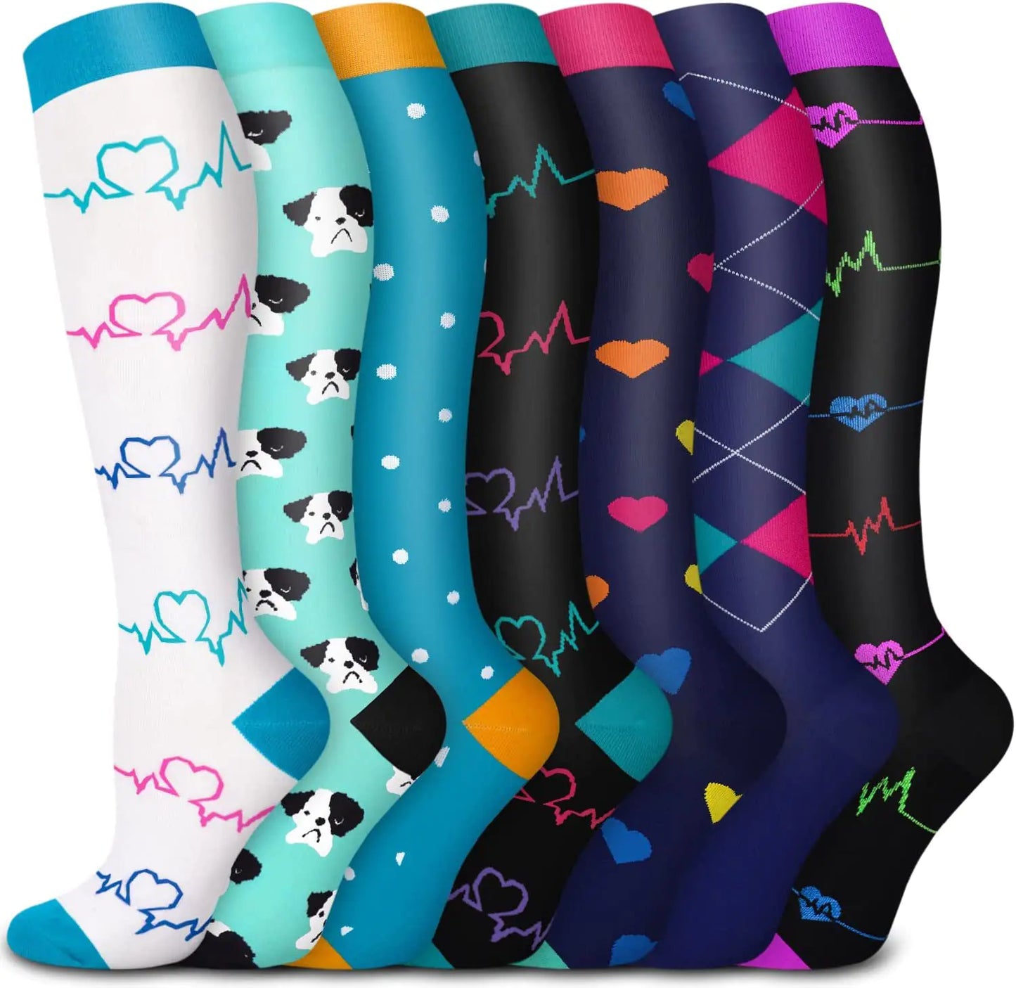 Cross-Border Double Compression Socks